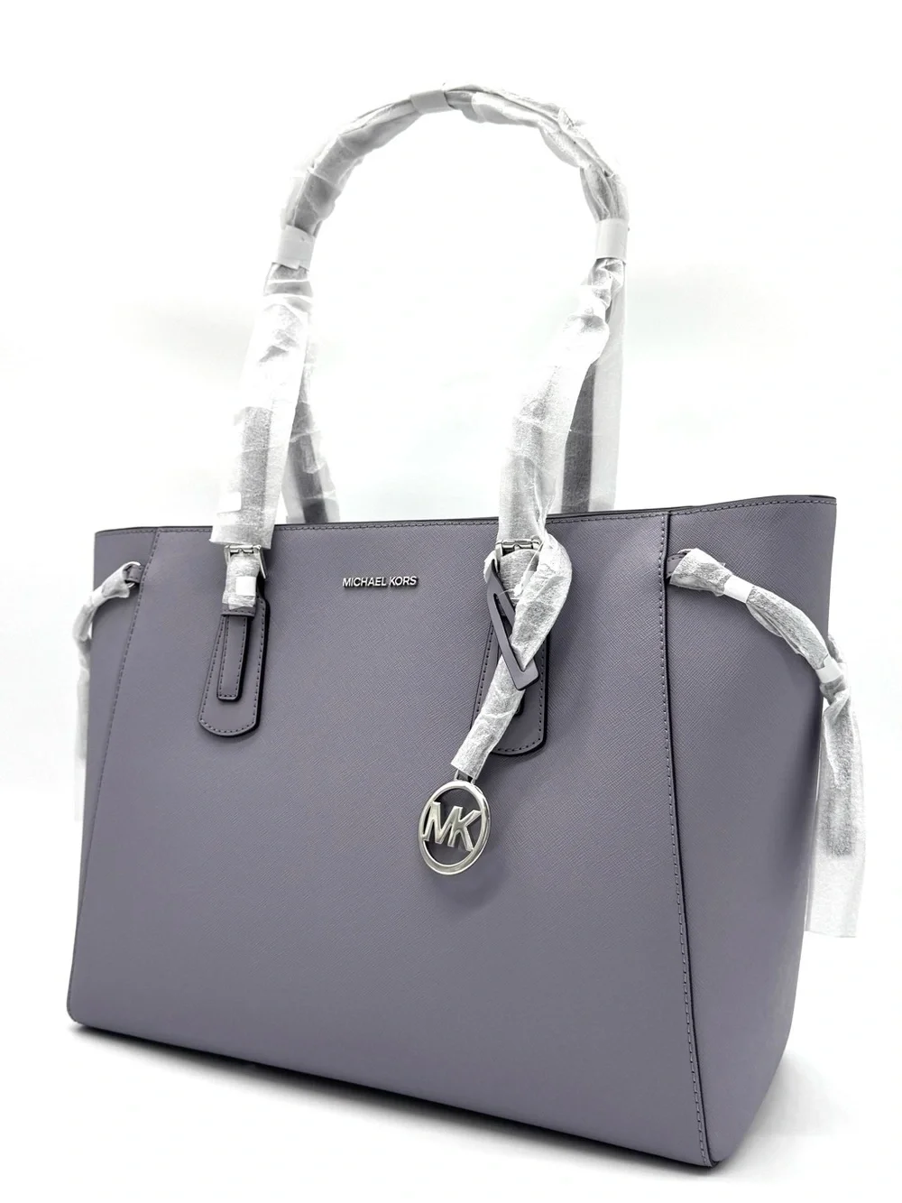 Michael Kors Voyager Large Leather Tote Bag - Lilac